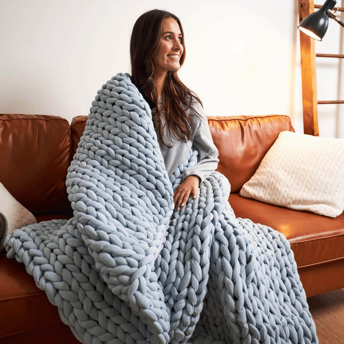 Pending - Hush Blankets Blanket Hush Knit Weighted Blanket - Available in 2 Materials and 7 Colours