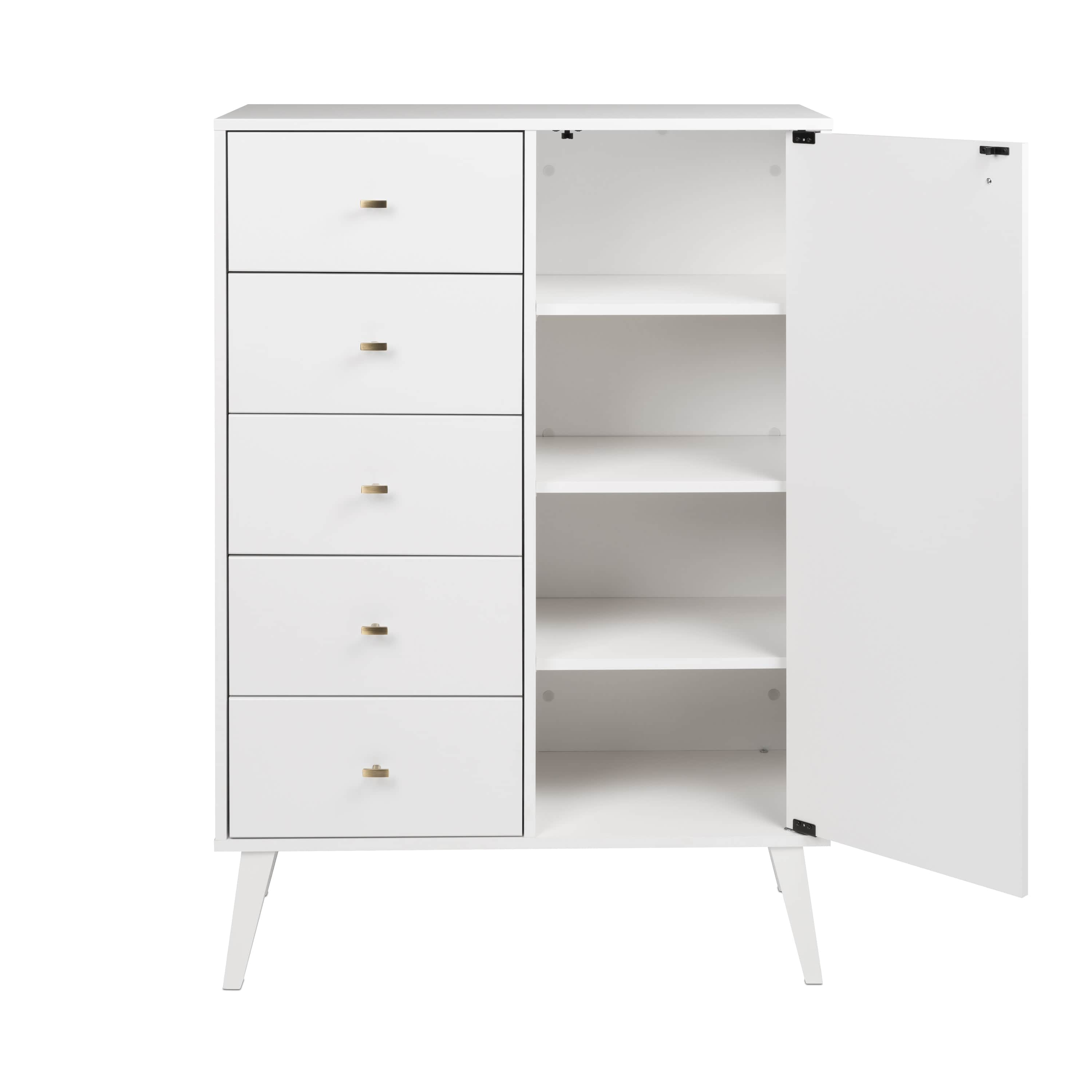 Pending - Modubox Chest Milo 5-drawer Chest with Door - Available in 4 Colours