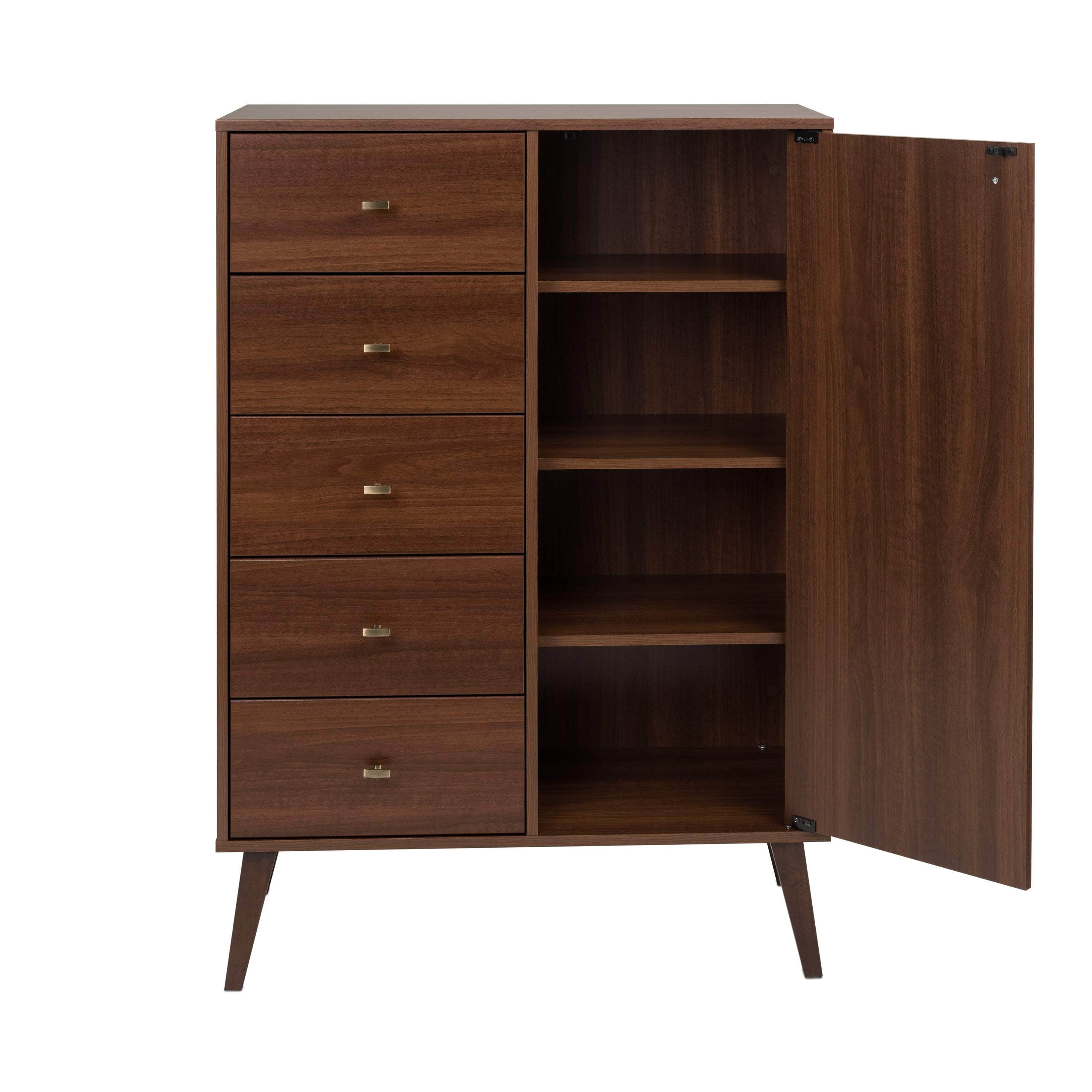 Pending - Modubox Chest Milo 5-drawer Chest with Door - Available in 4 Colours