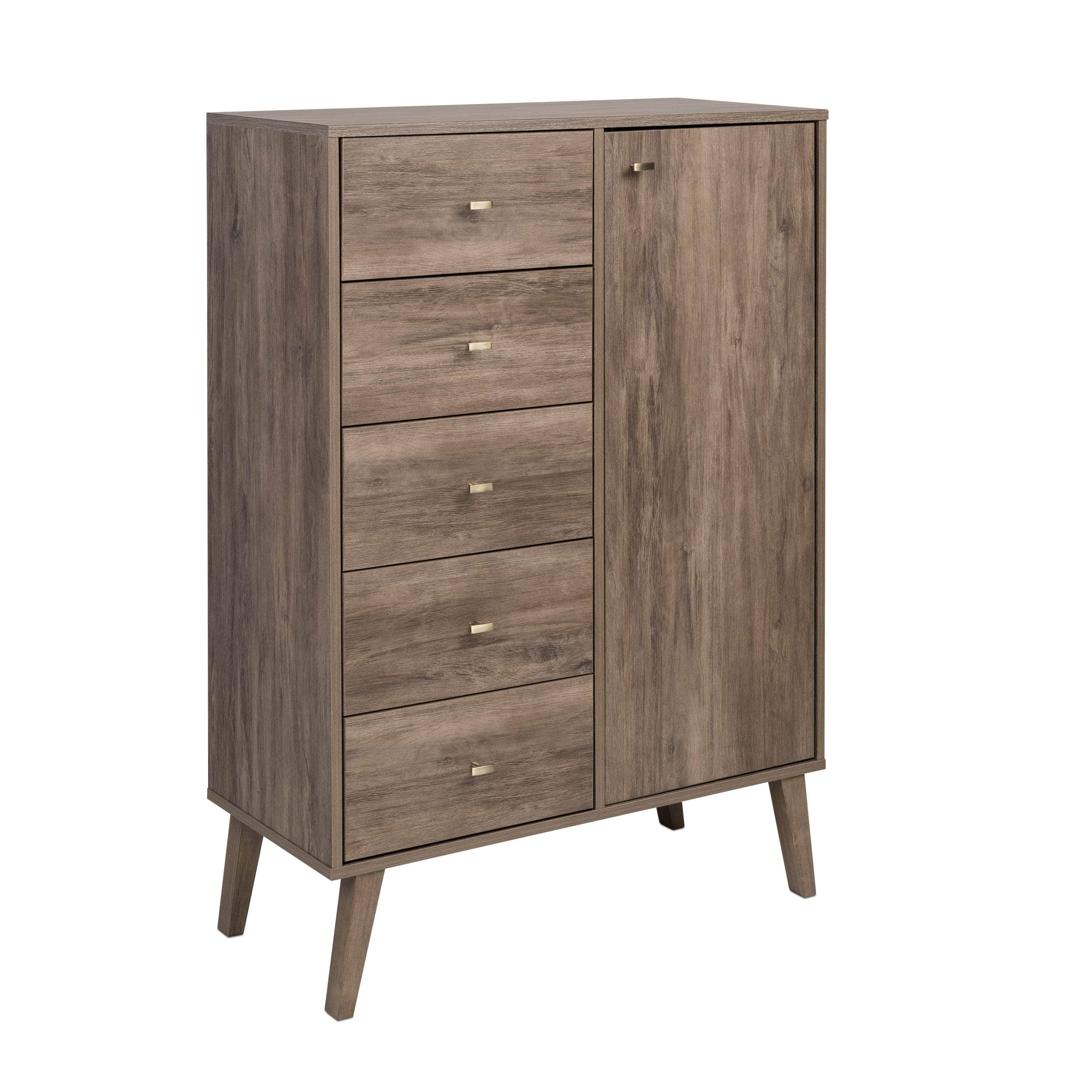 Pending - Modubox Chest Milo 5-drawer Chest with Door - Available in 4 Colours