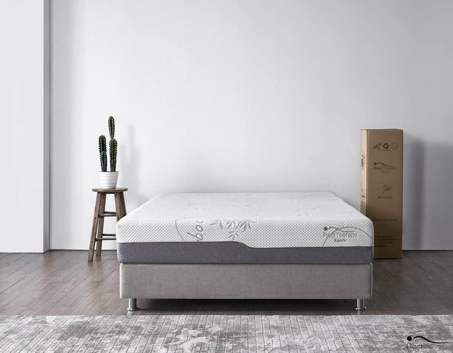 Durafit 100% Organic Bamboo Top Fabric Cover Memory Foam Single Bed  Mattress (Apple Green) : : Home & Kitchen